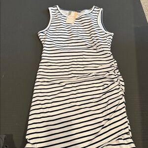 Striped Sleeveless Dress